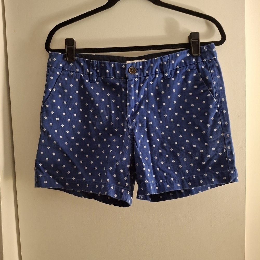 Merona Navy and White Polka Dot Women's Shorts